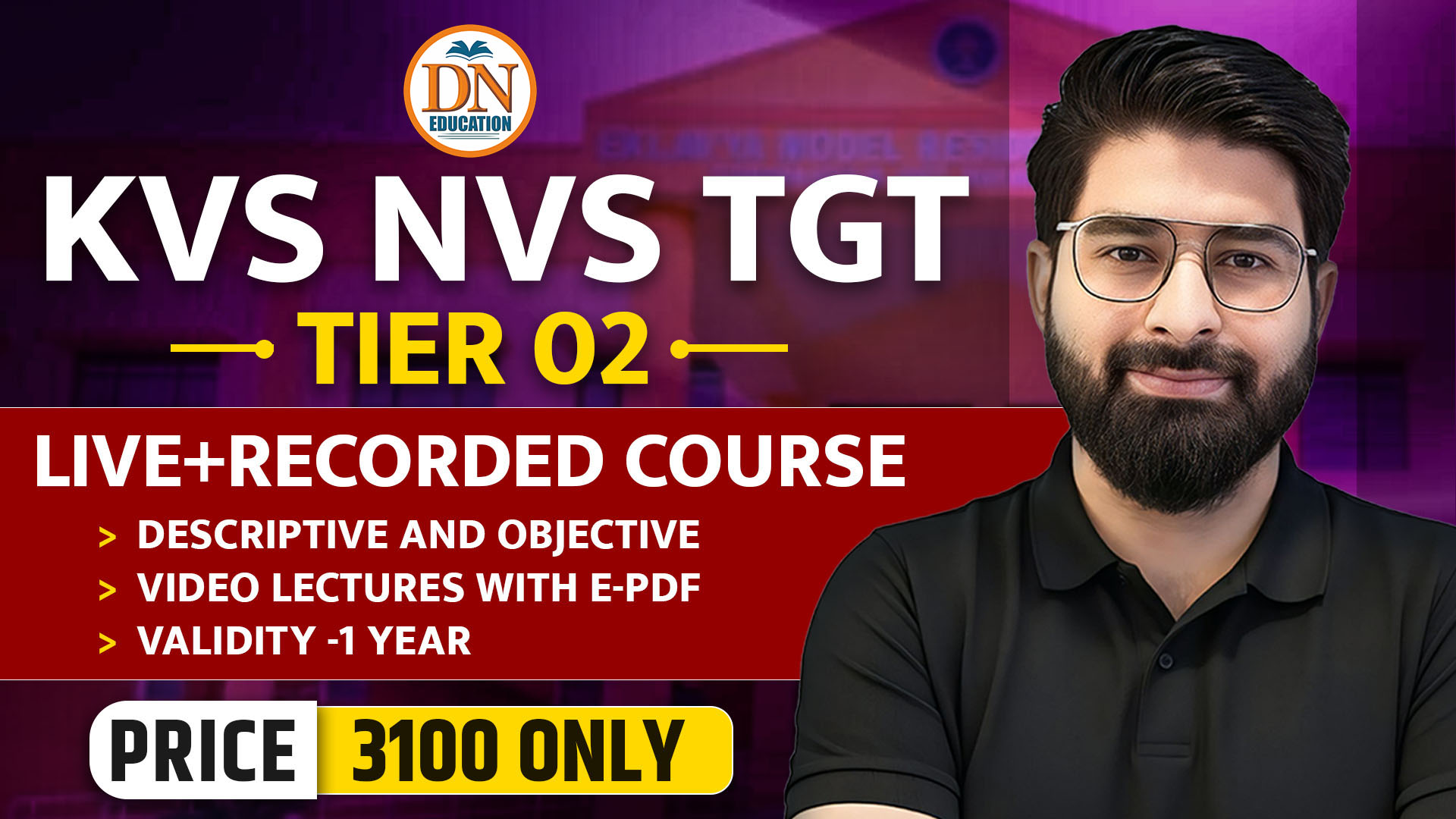 KVS/NVS TGT(ENGLISH) TIER-02