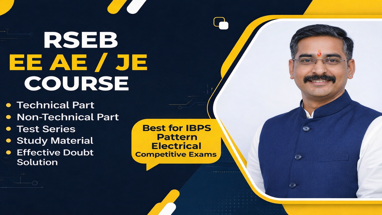 RSEB EE AE JE 2026 Course - Quality Content