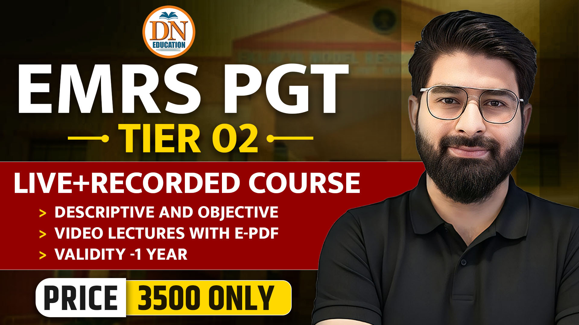 EMRS- PGT(ENGLISH) Tier -02