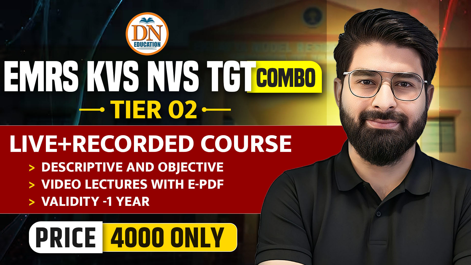 TGT-EMRS/KVS NVS(COMBO)