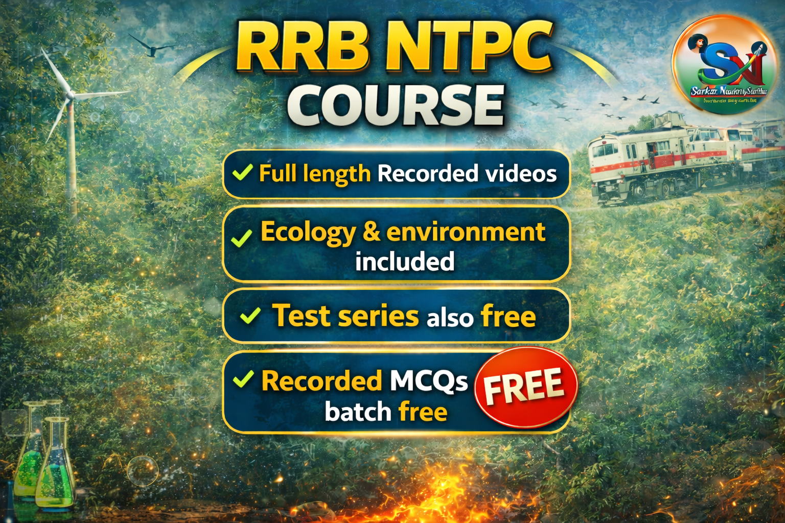 RRB NTPC COMBO PACK( ECOLOGY & ENVIRONMENT INCLUDED)