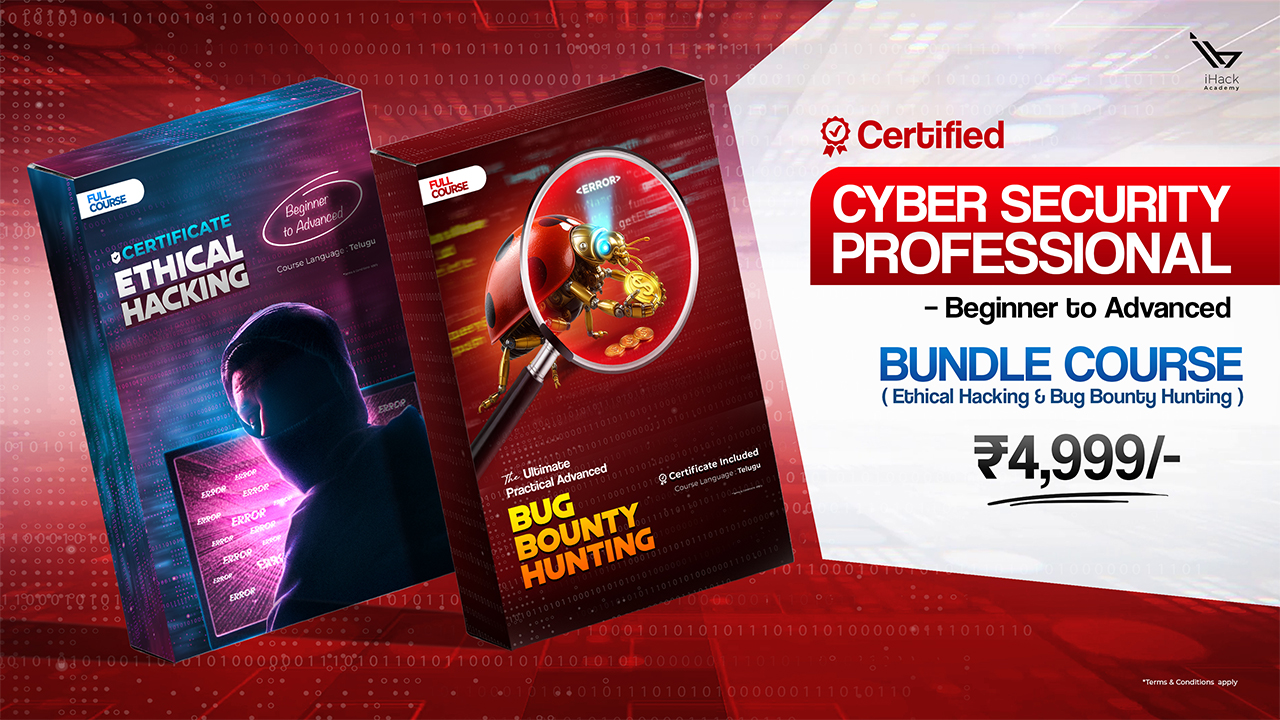 [Certified🎓] Cyber Security Professional : Beginner to Advanced - in Telugu