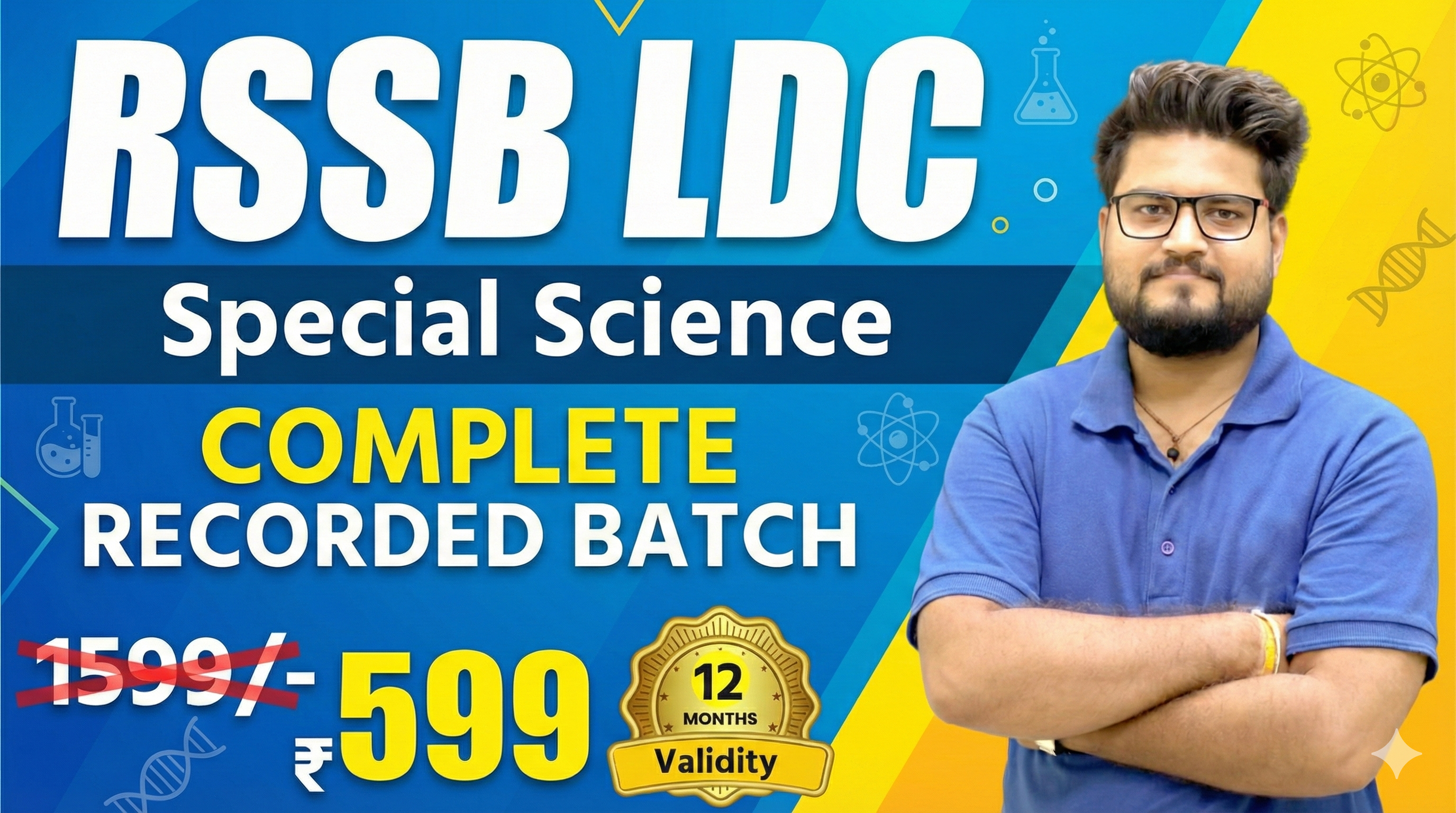 RSSB LDC SCIENCE SPECIAL COURSE