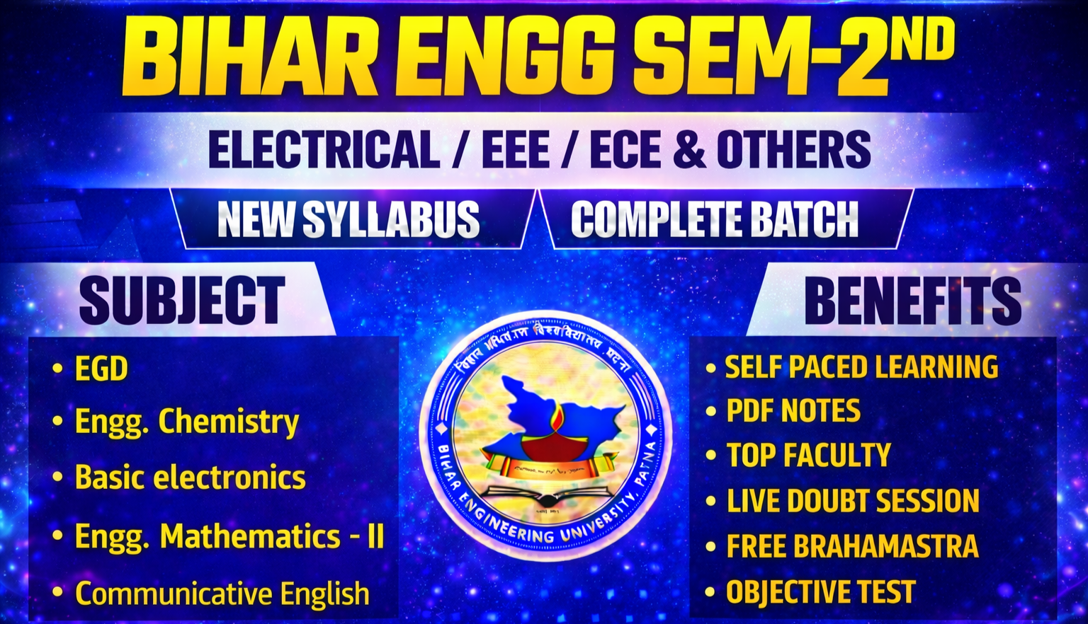 2ND SEM ELECTRICAL ENGG./ELECTRICAL AND ELECTRONIC ENGG./ELECTRONICS AND COMMUNICATION ENGG.