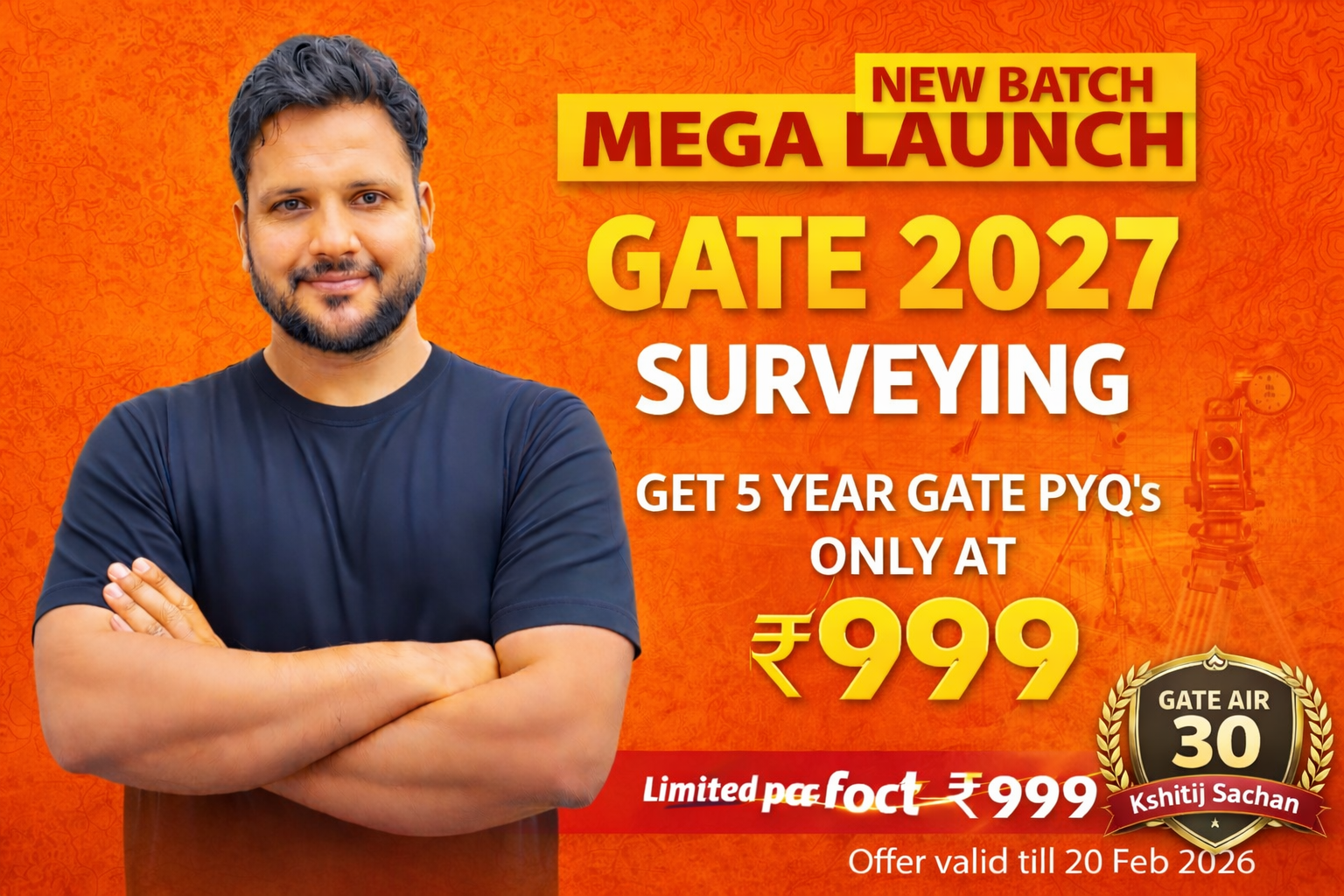 GATE 2027 Surveying