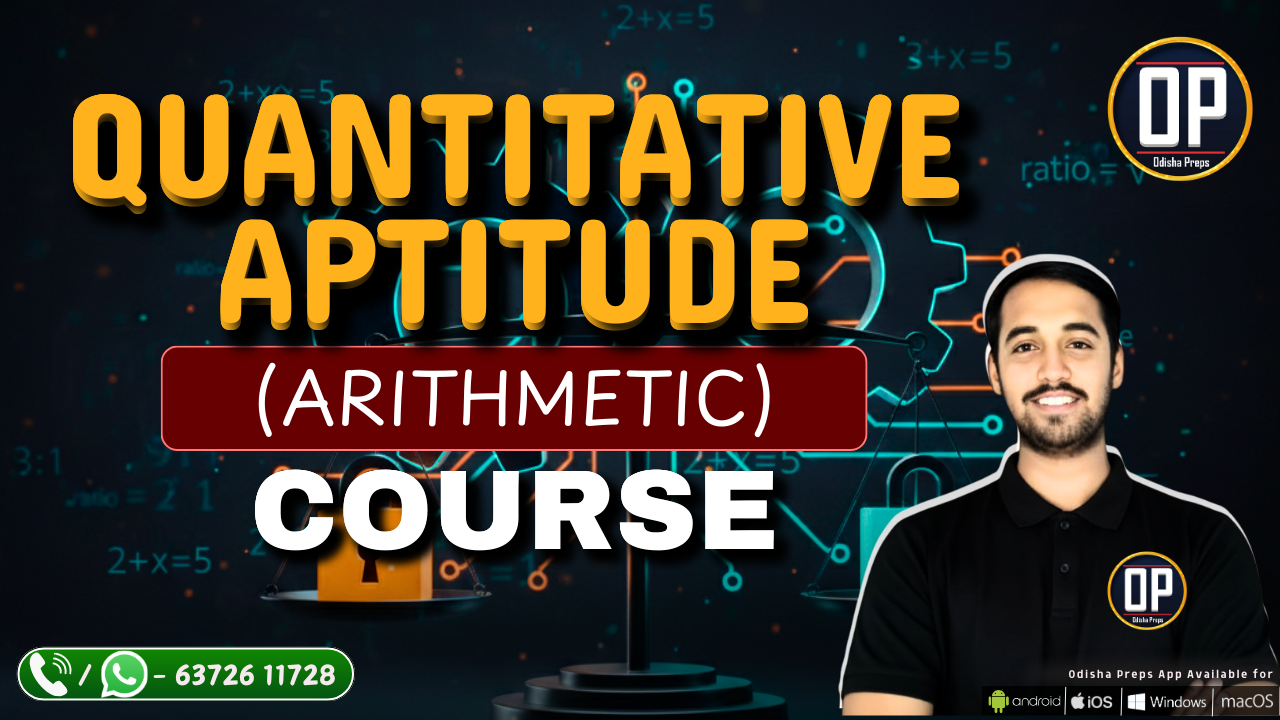 QUANTITATIVE APTITUDE COURSE (For All Exams)