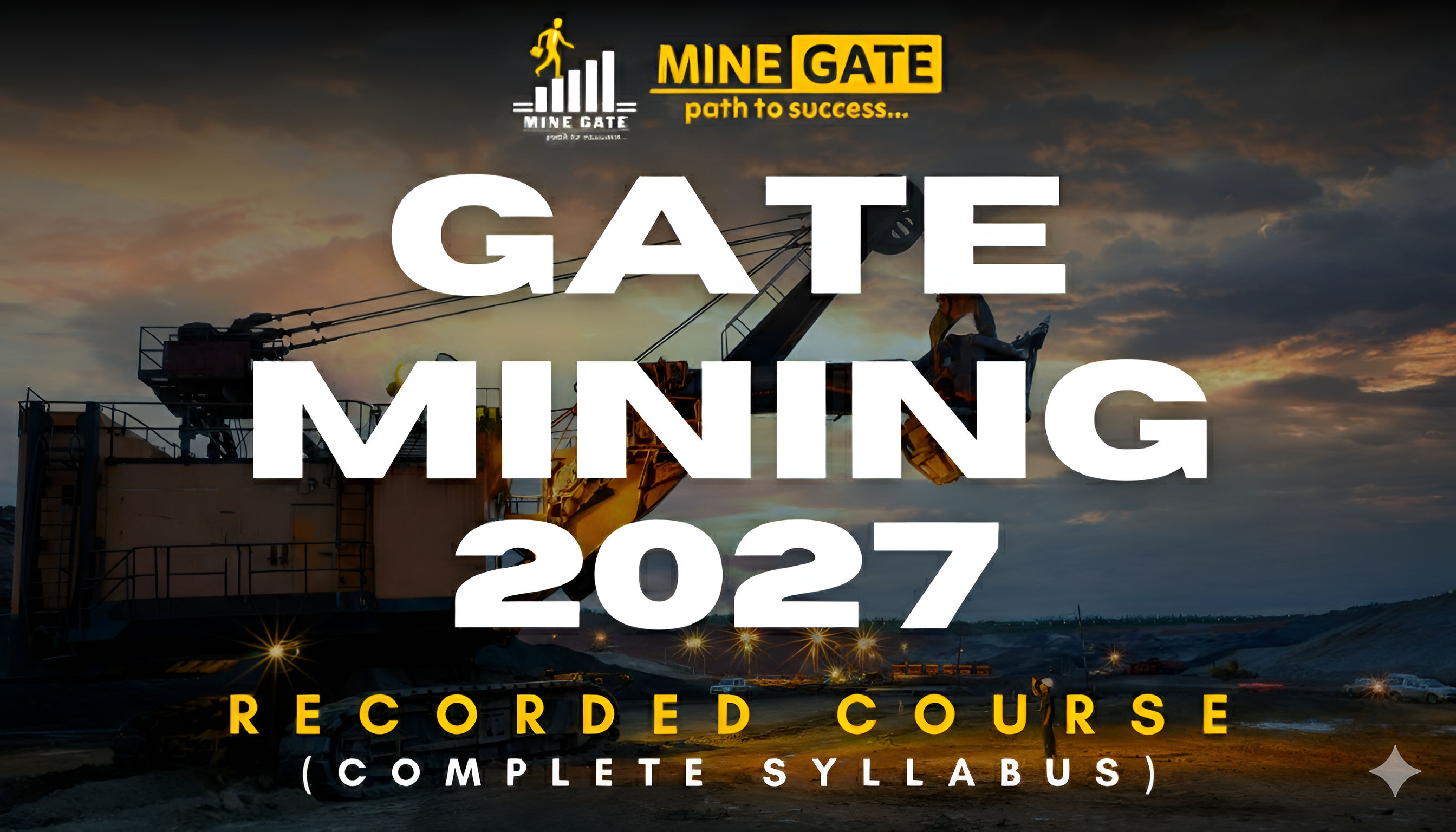 GATE Mining Previous Year Recorded Course 