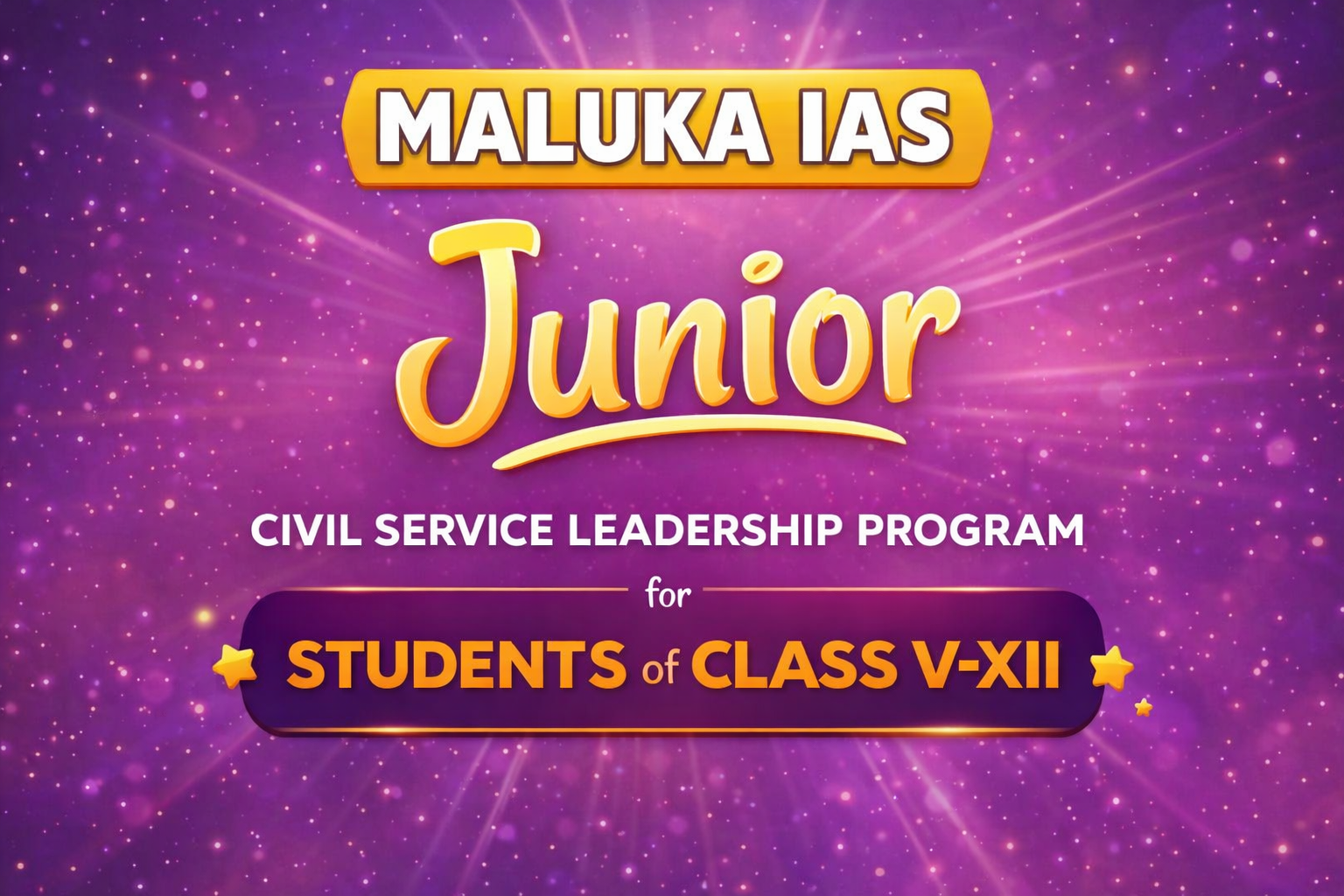 JUNIOR LEADERSHIP PROGRAM