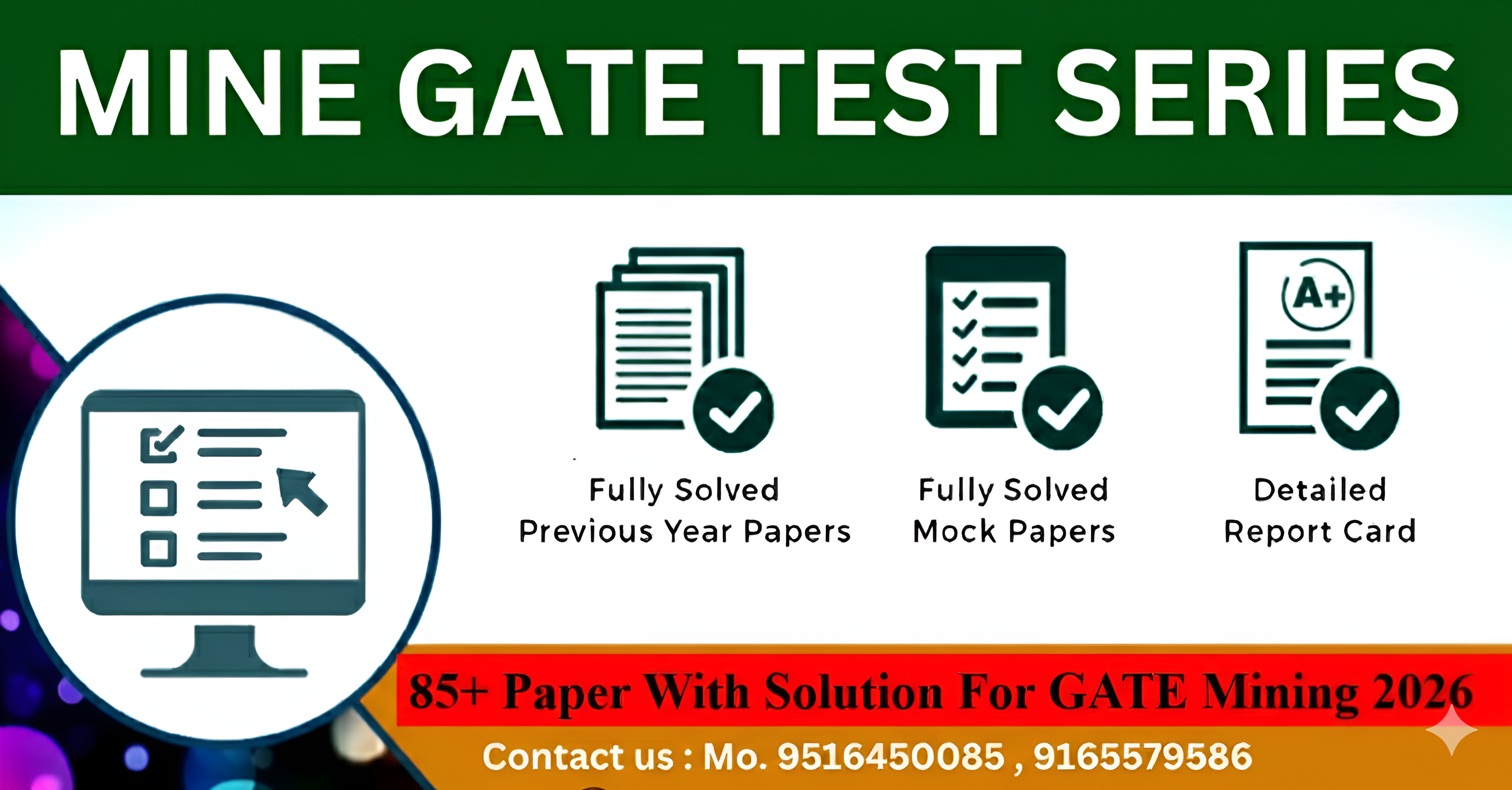 Test Series For GATE Mining 2026