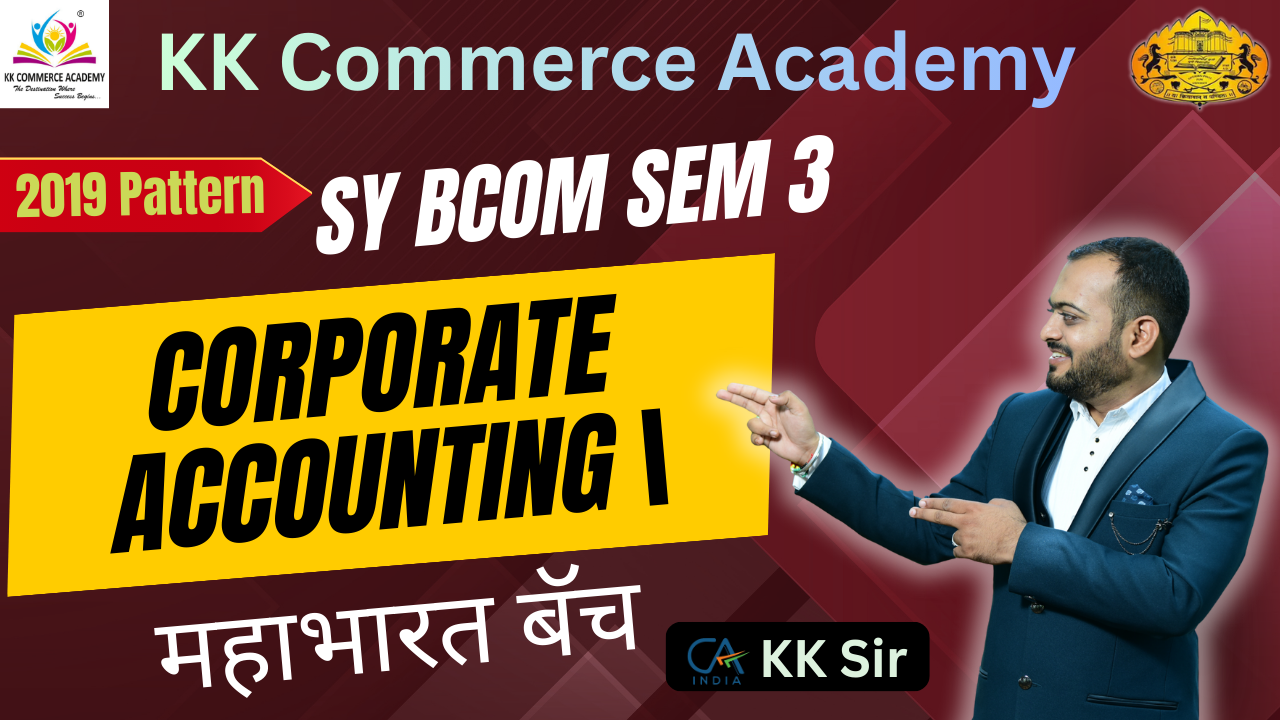 SYBCom Sem 3 232 Corporate Accounting 1