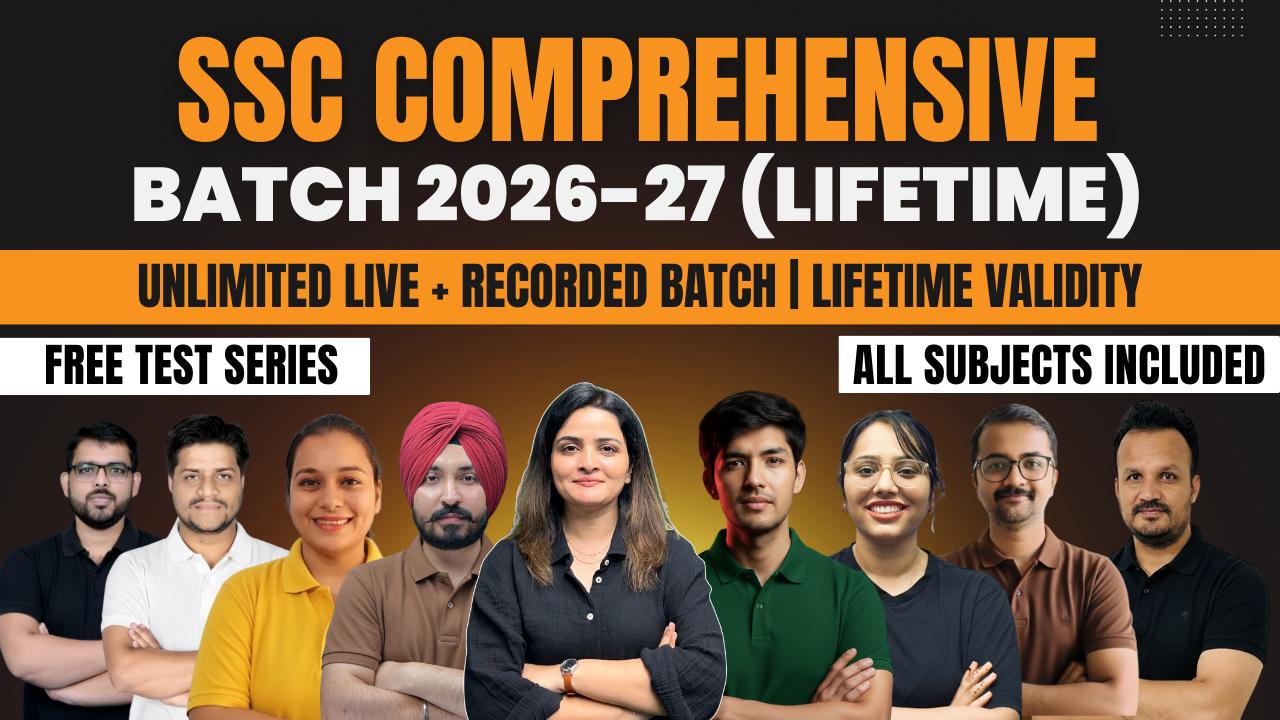 SSC Comprehensive Batch 2026-27 (LIFETIME)