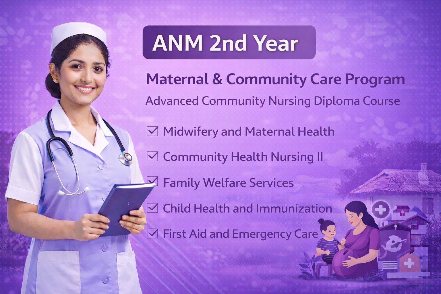 ANM 2nd Year-Maternal & Community Care Program