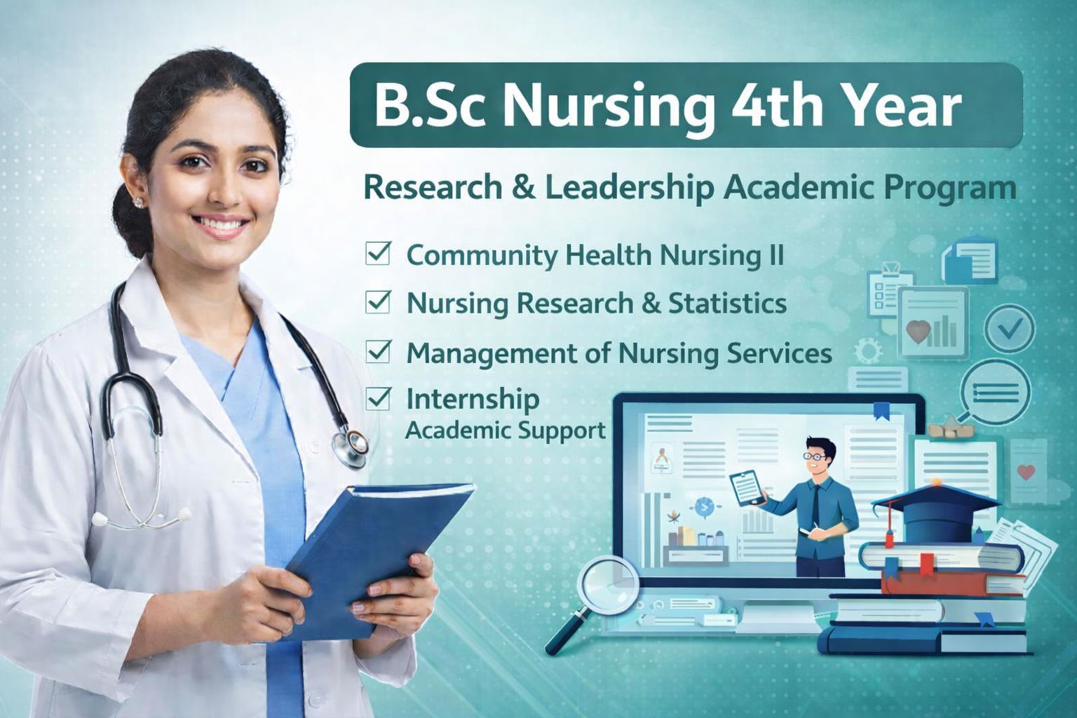 B.Sc Nursing 4th Year-Research & Leadership Academic Program