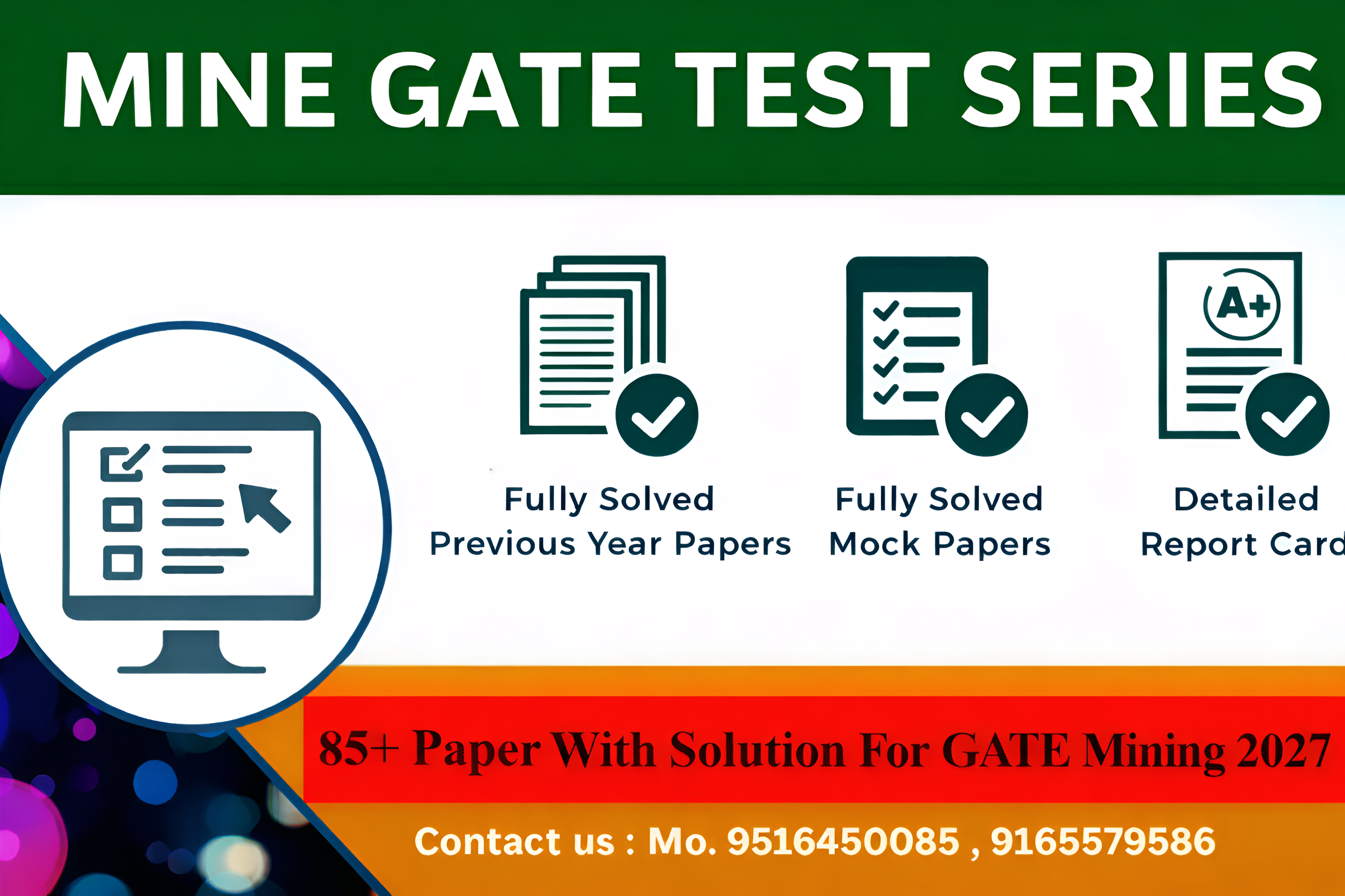 Test Series For GATE Mining 2027