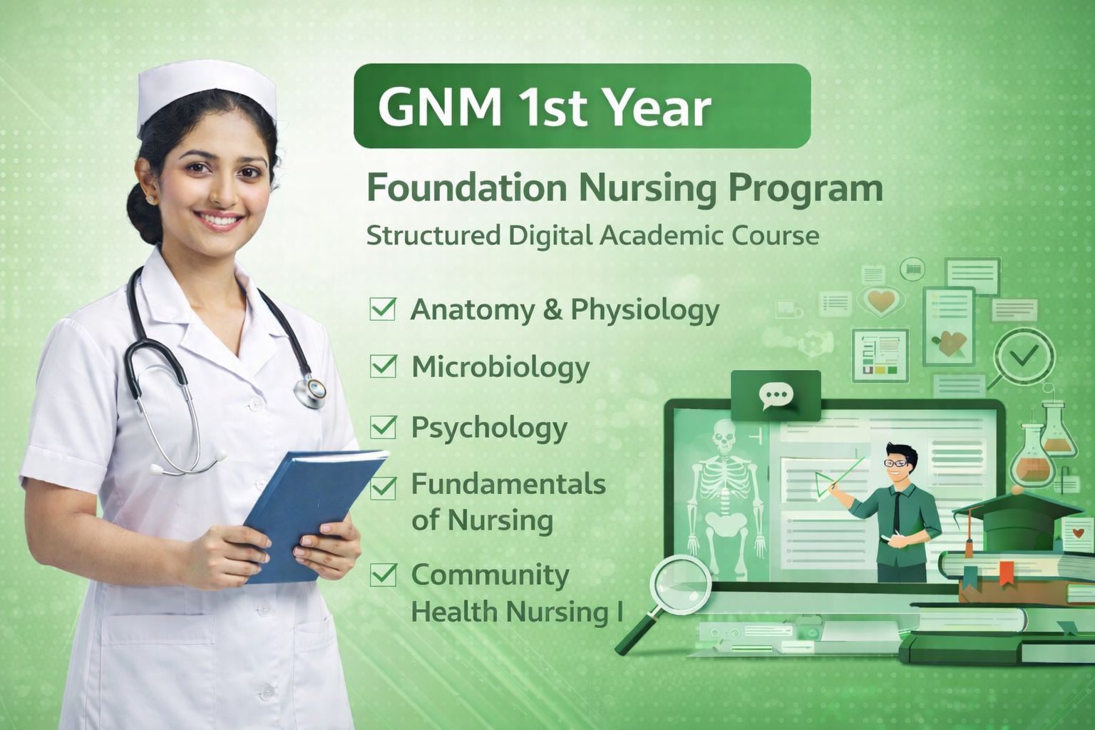 GNM 1st Year- Foundation Nursing Academic Program