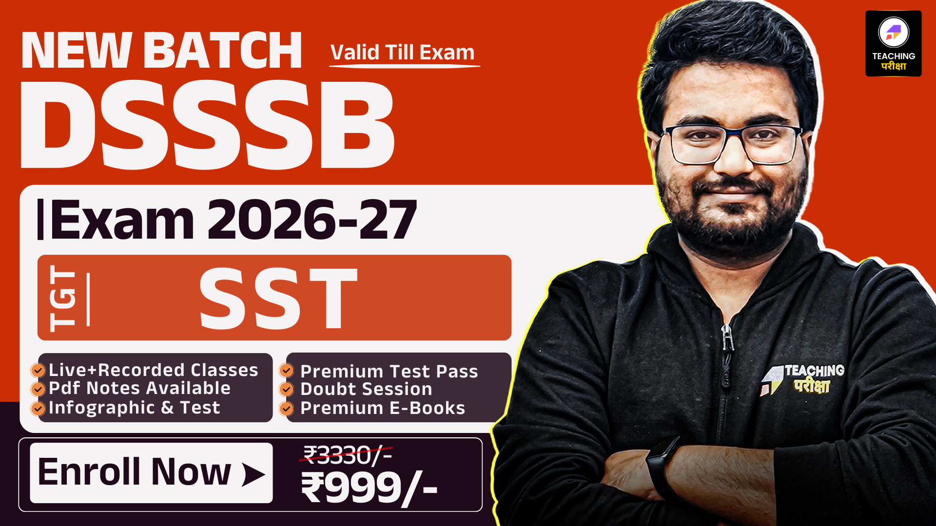 DSSSB TGT SST (2026-2027)