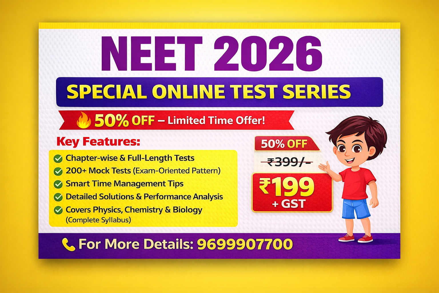 NEET 2026 Special Online Test Series 🚀 Full Length + Chapter Wise Tests