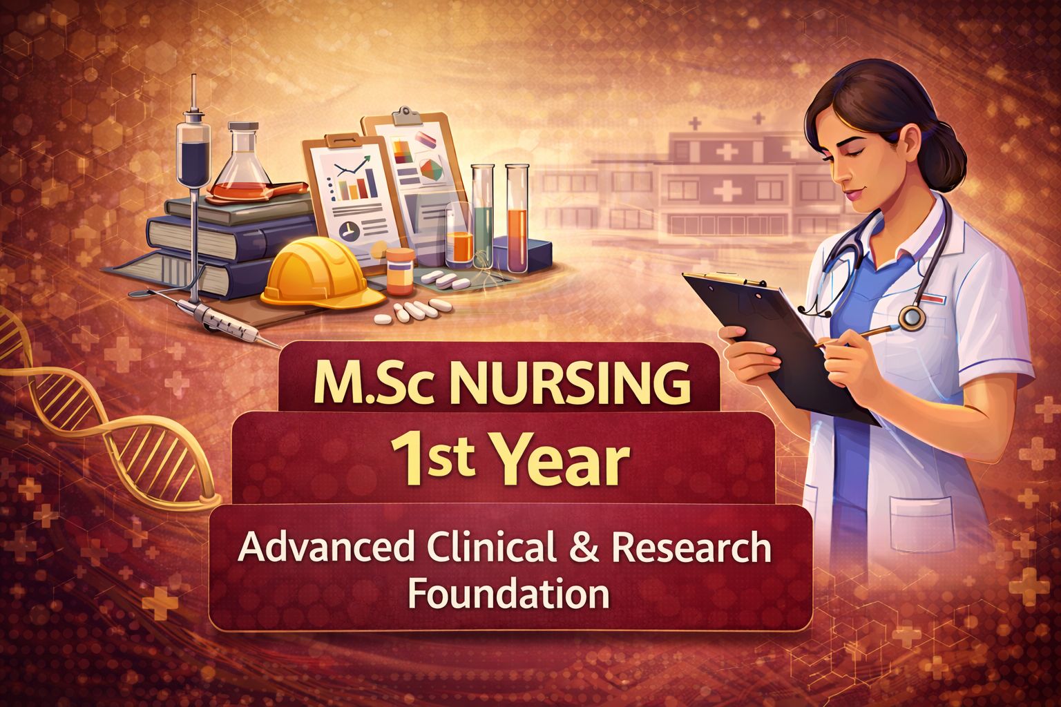 M.Sc Nursing 1st year-Advanced Clinical & Research Foundation Program