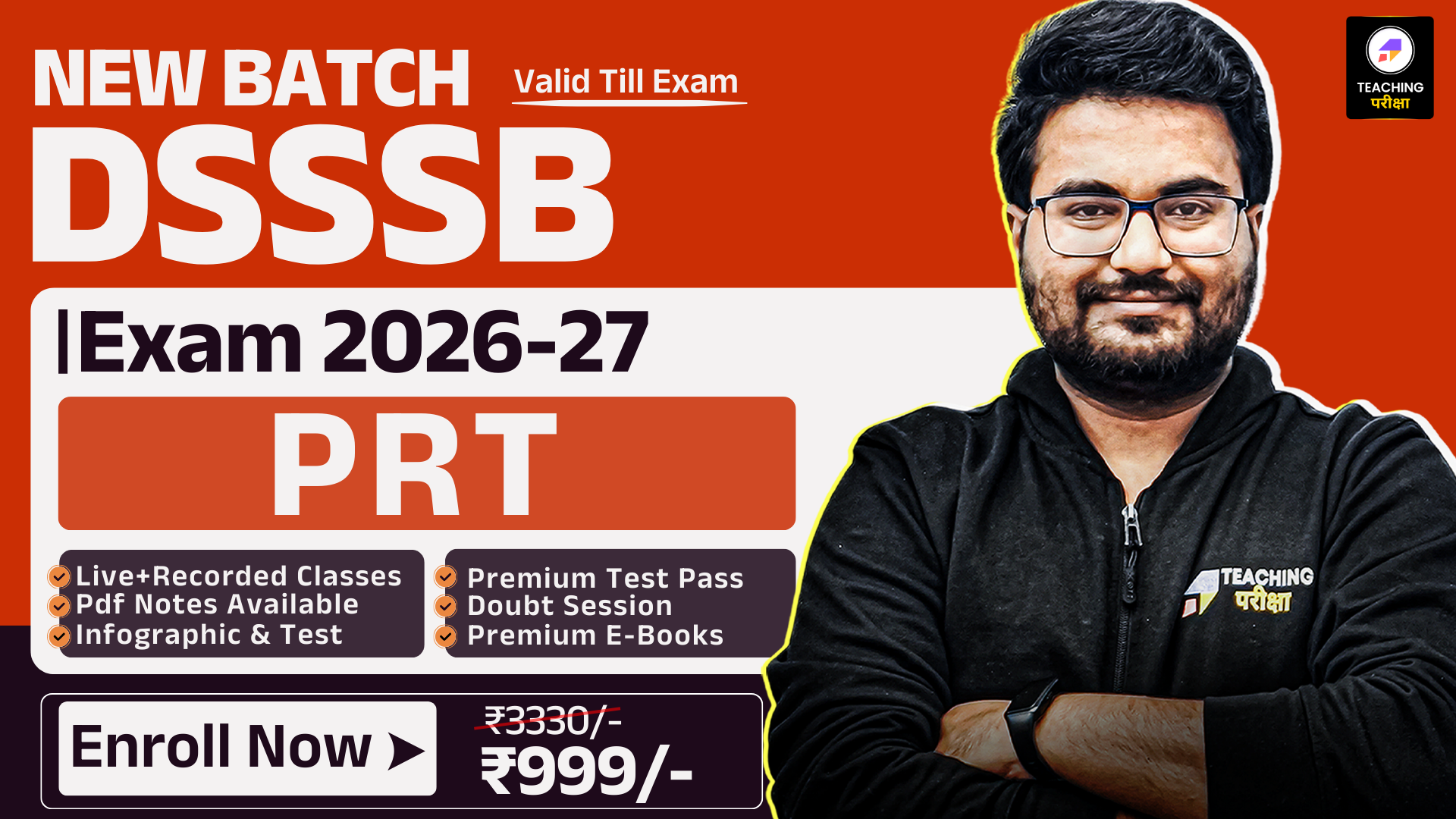 DSSSB PRT (2026-2027)