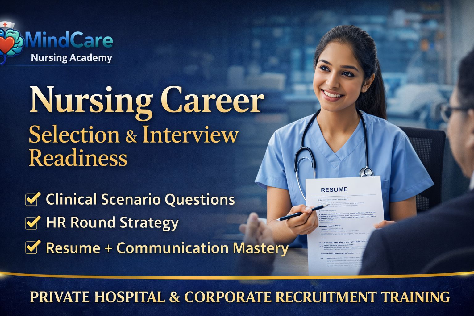 ✅ Nursing Career Selection & Professional Readiness Program