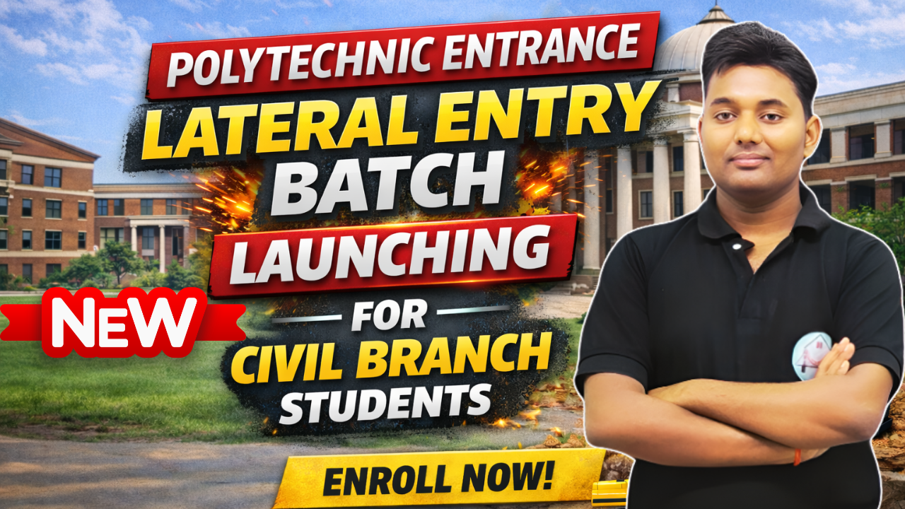 Bihar Polytechnic Lateral Entry (Civil Engg.) Entrance Exam 