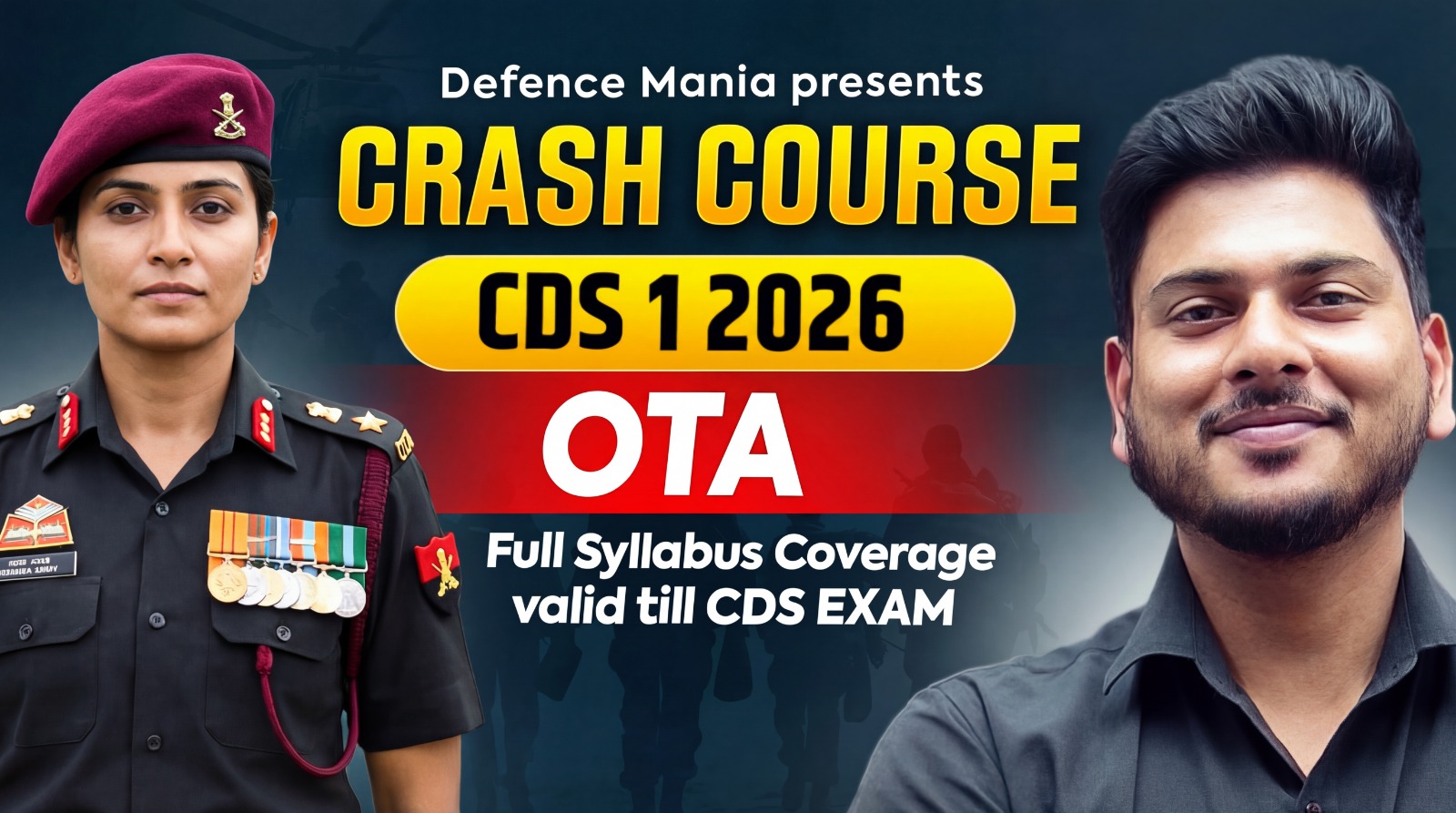 CDS 1 2026 Crash Course for OTA