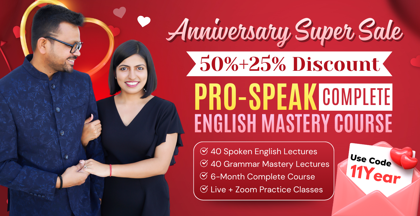 Pro-Speak Complete English Mastery Course (7 p.m. New Batch) 2026