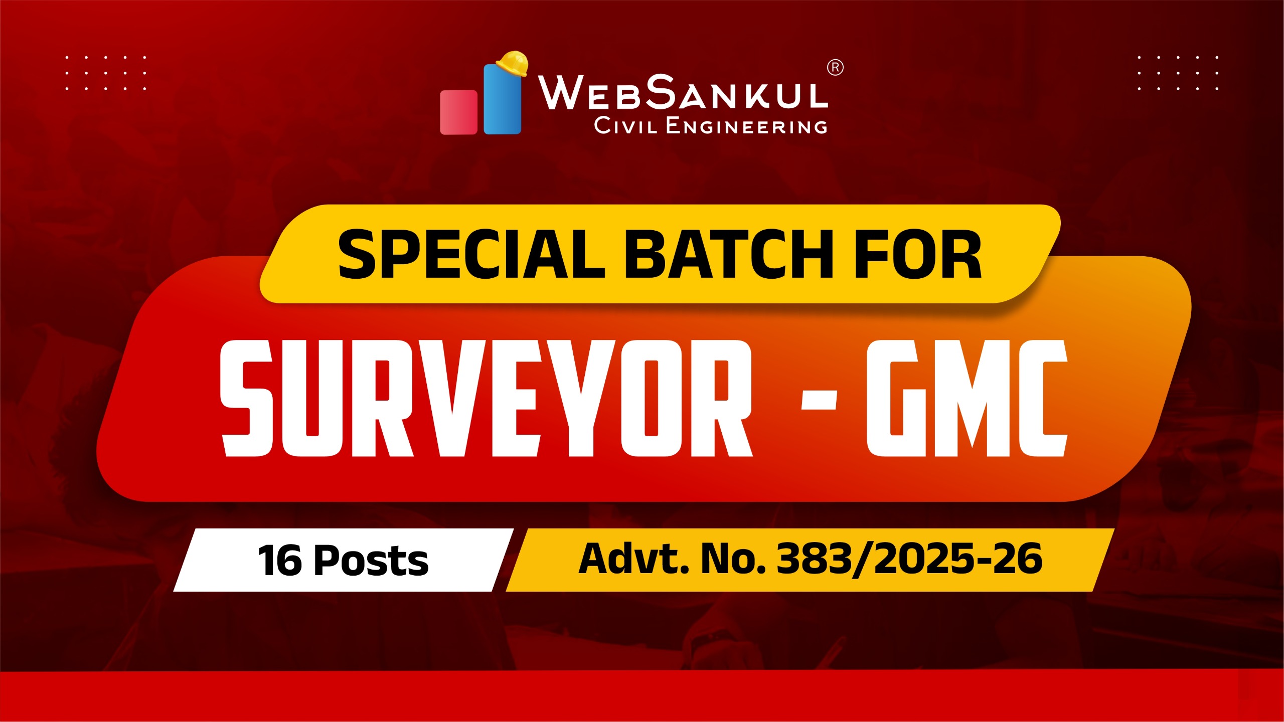 Special Batch for   SURVEYOR  - GMC 