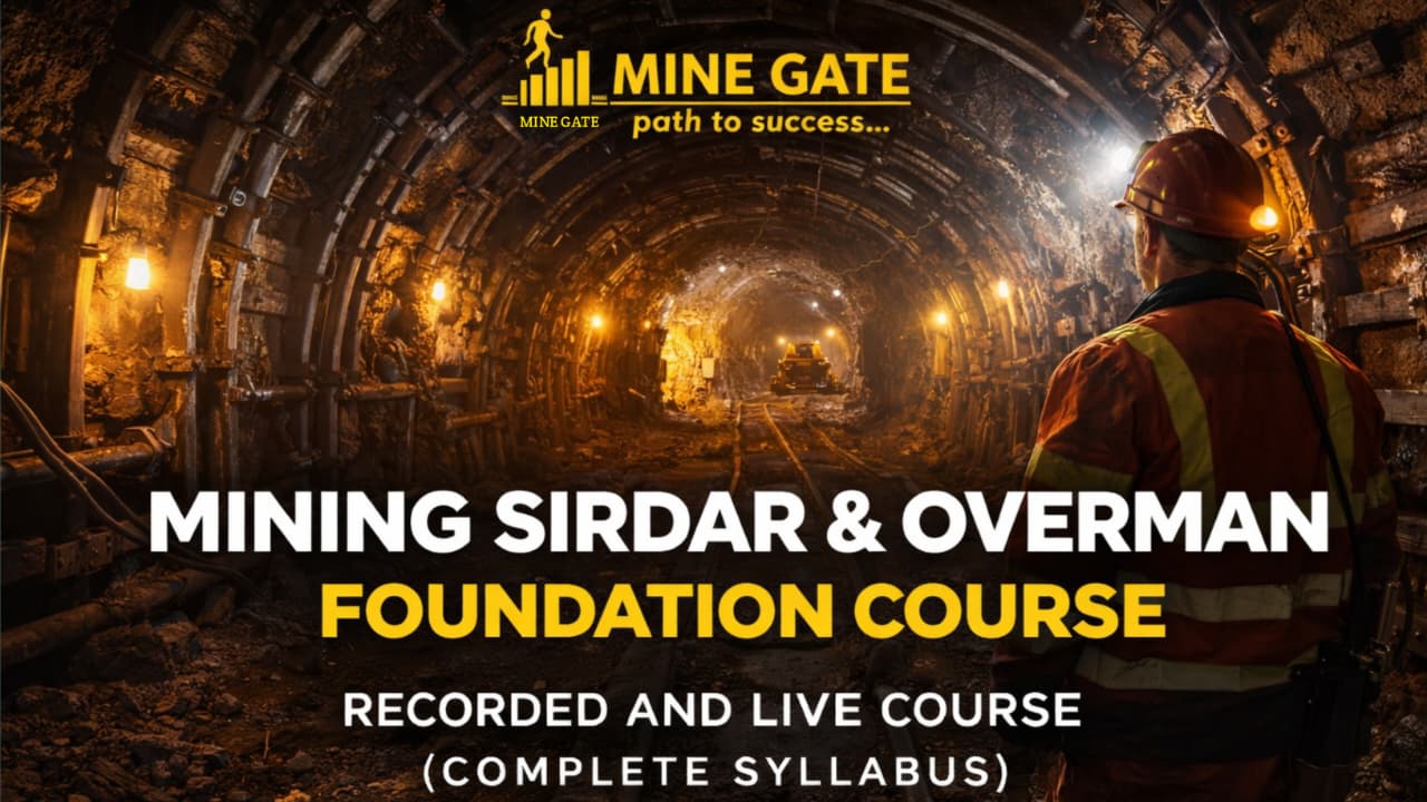 Mining Sirdar & Overman Foundation Course