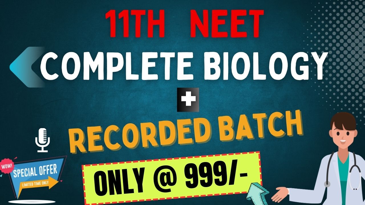 NEET 2027 - 11th Complete Biology Batch