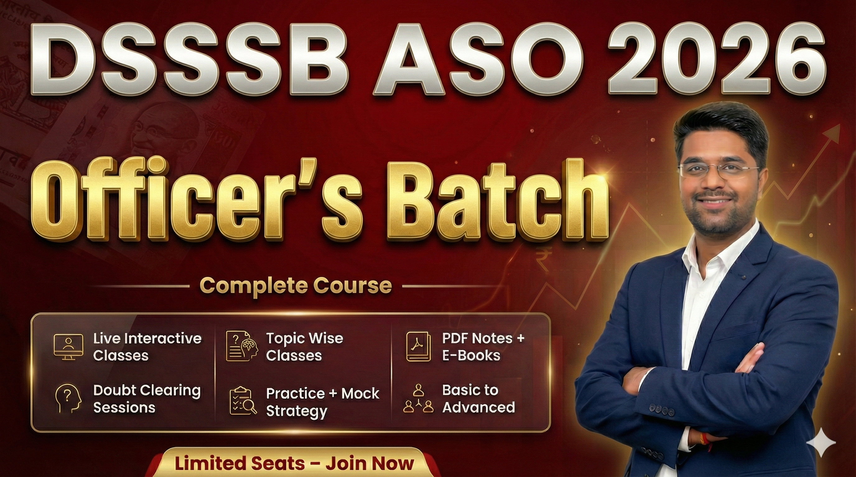 DSSSB ASO 2026 : Officer's Batch