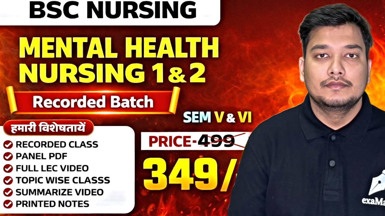 MENTAL HEALTH NURSING 1 & 2