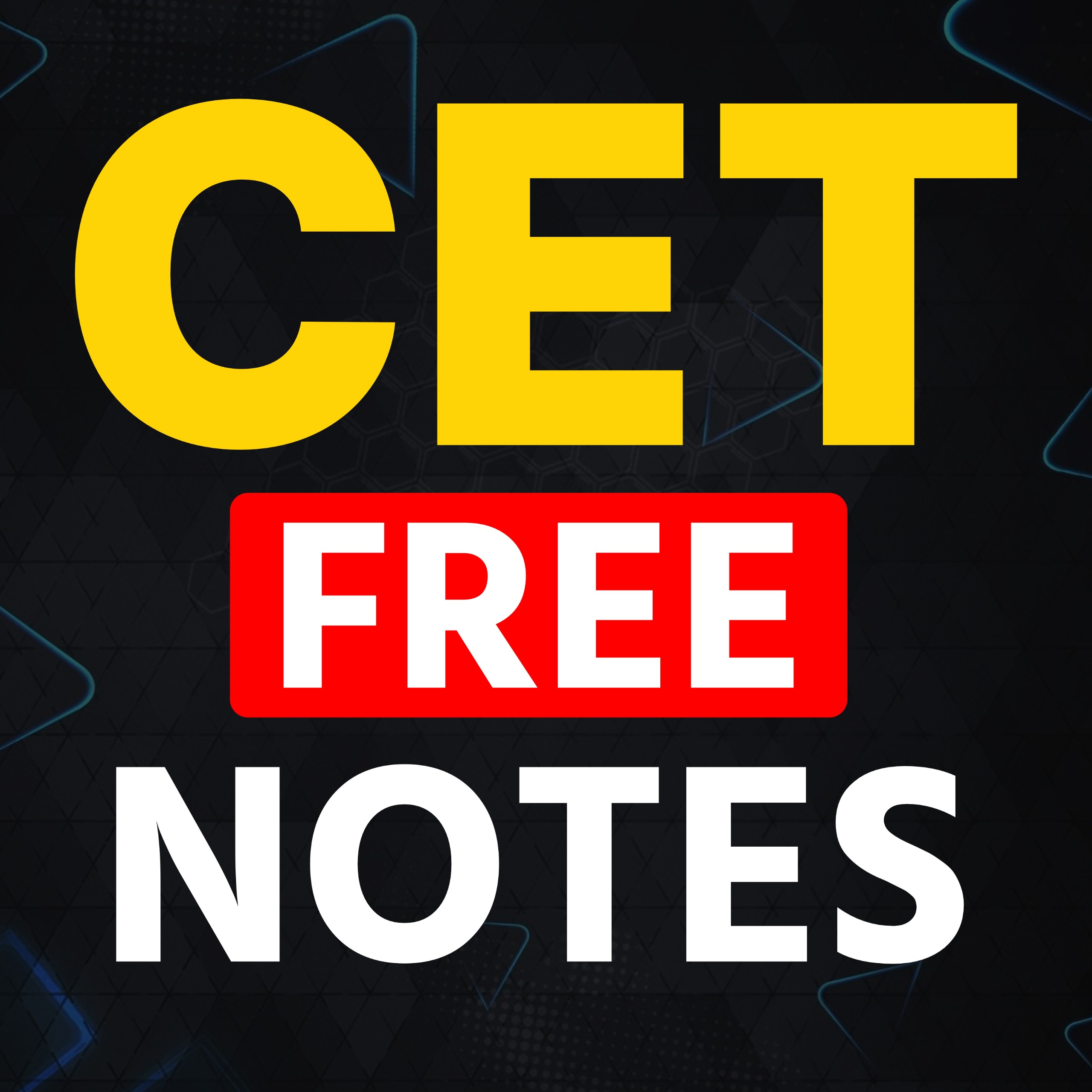 Cet Free Notes