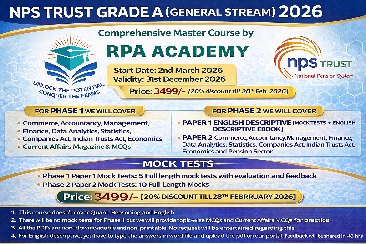 NPS GRADE A 2026 COURSE [Generalist]