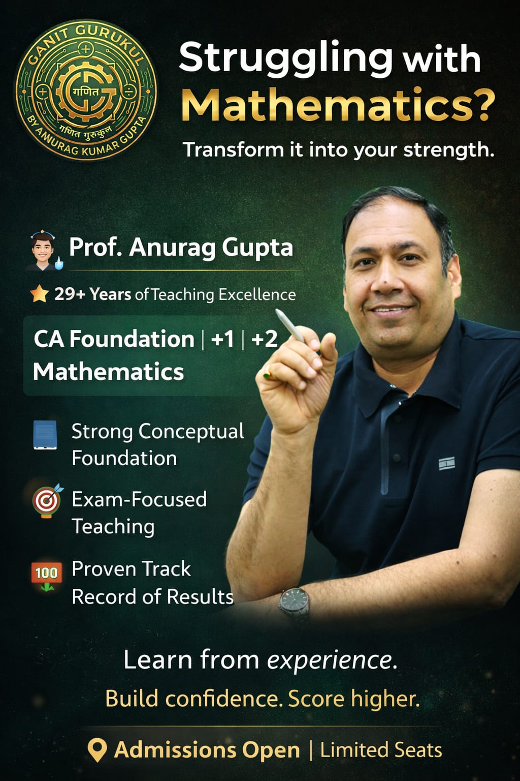 CA FOUNDATION MATH