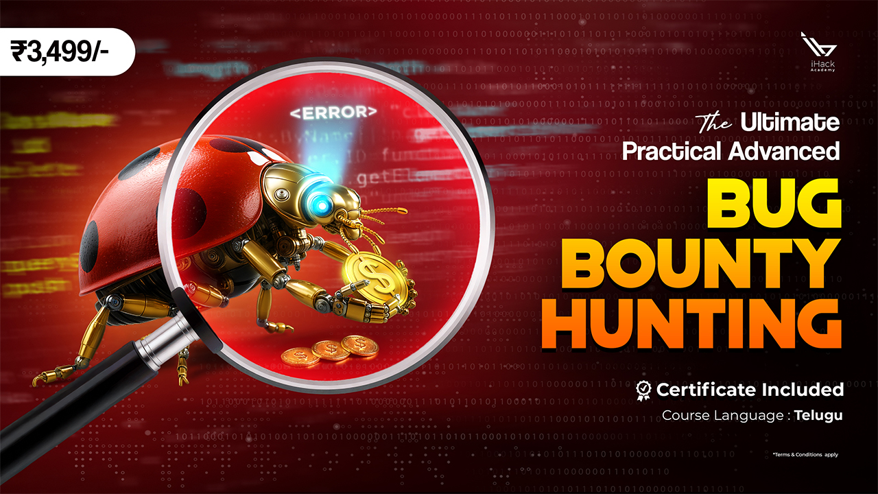 [Certificate] The Ultimate Practical Advanced Bug Bounty Hunting - in Telugu