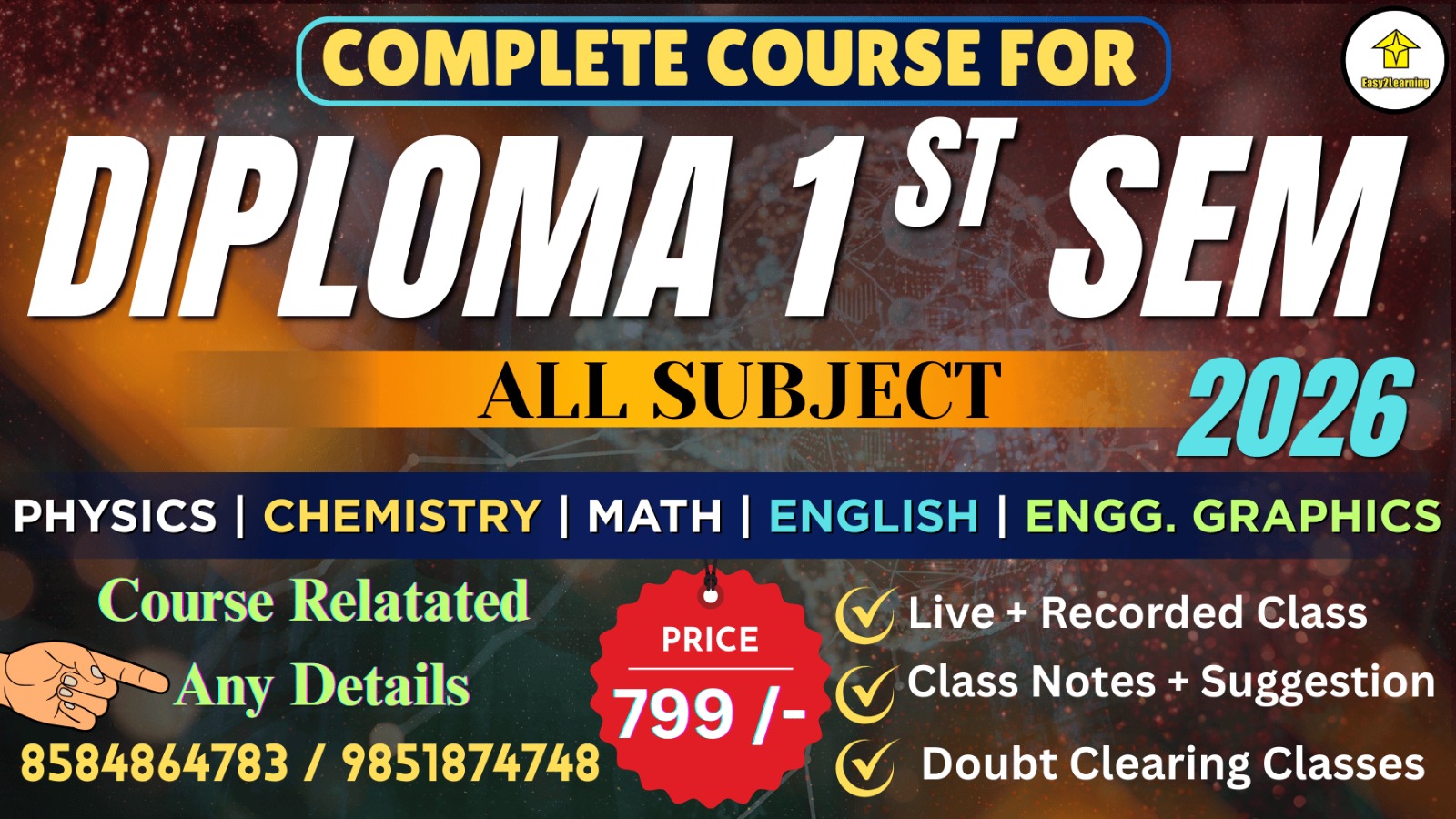 Diploma 1st Sem 2026