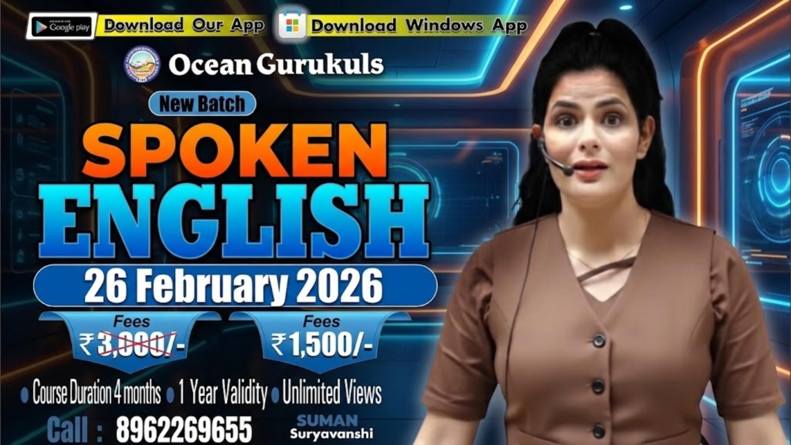 NEW UPDATED SPOKEN ENGLISH BATCH (26th Feb 2026)