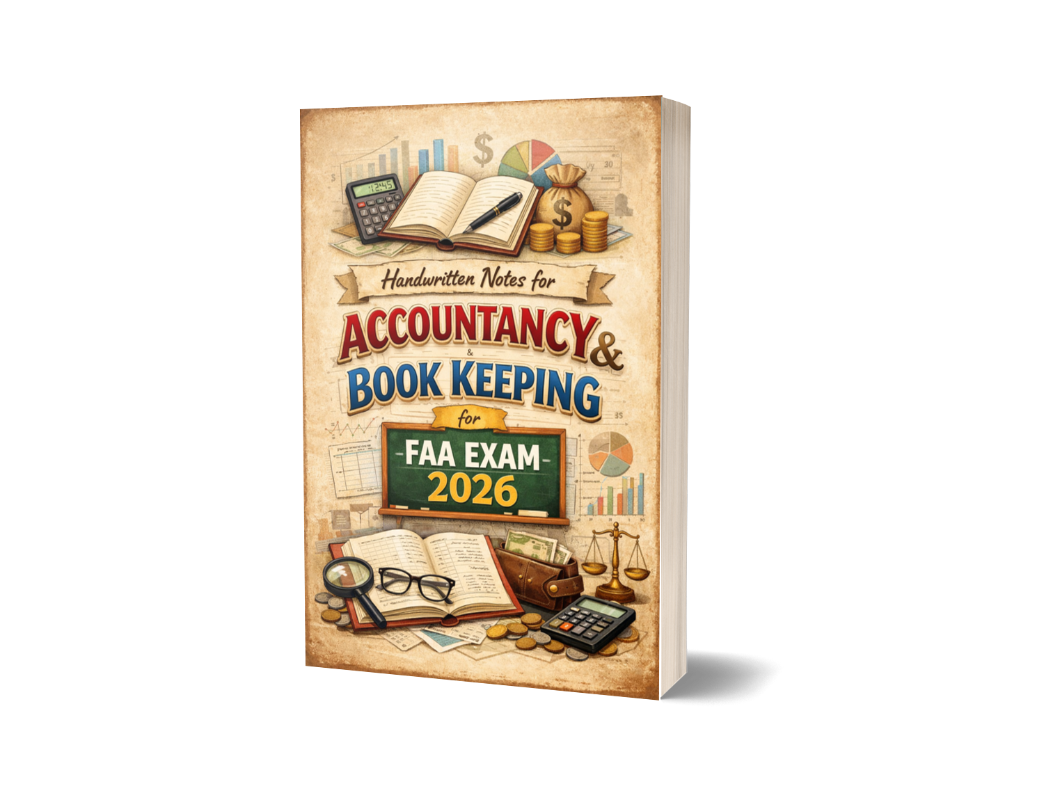 Accountancy & Book Keeping: Handwritten Notes