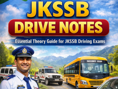 JKSSB Driver (Complete Notes) Course