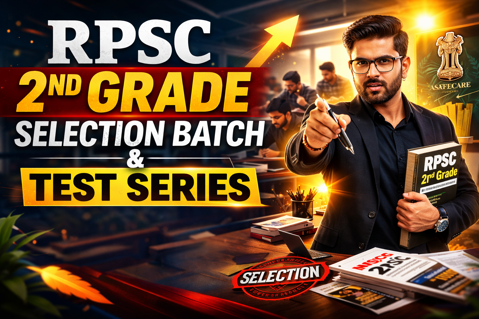   RPSC 2nd GRADE SELECTION BATCH & TEST SERIES