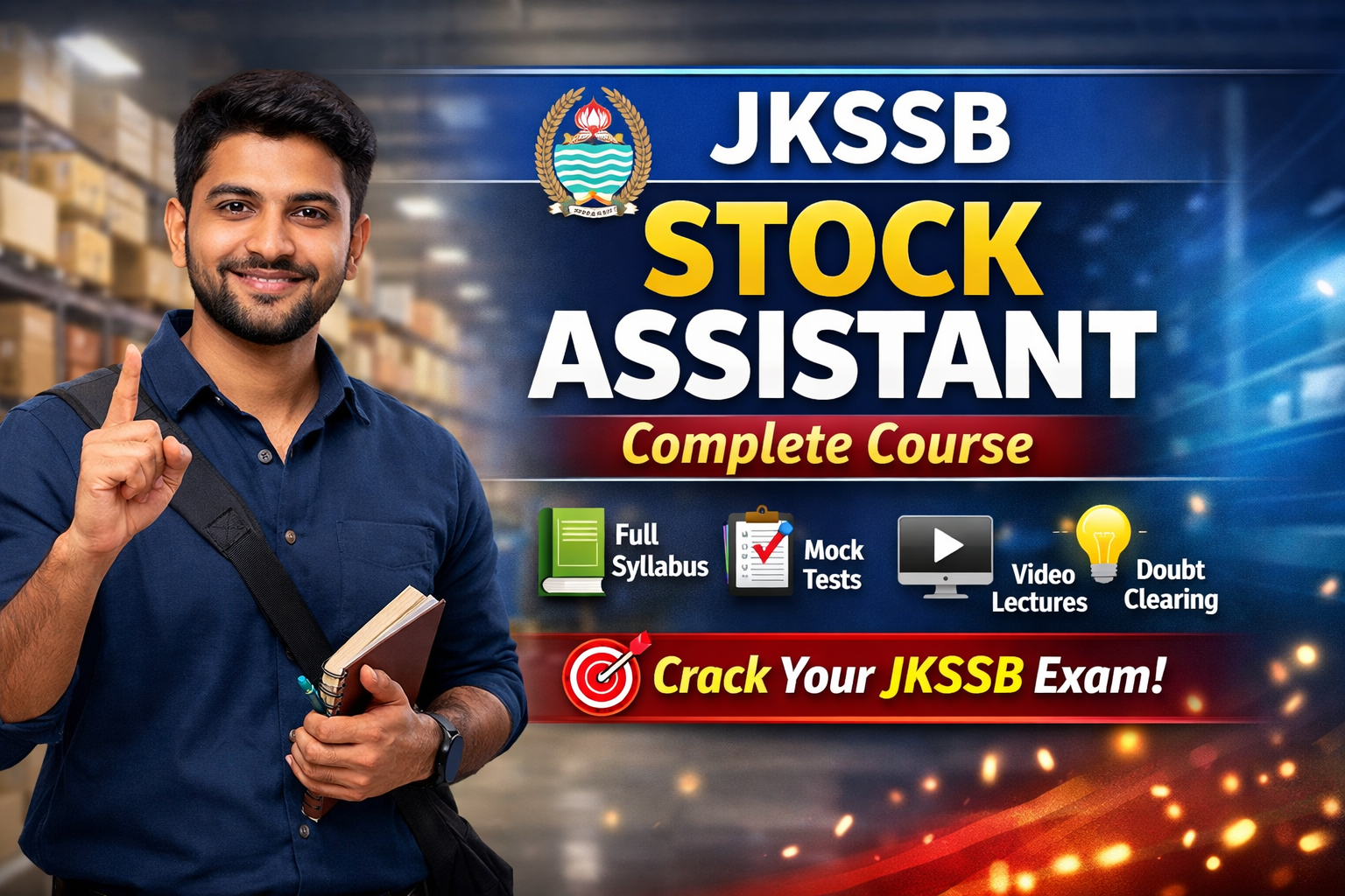 JKSSB Stock Assistant Complete Course