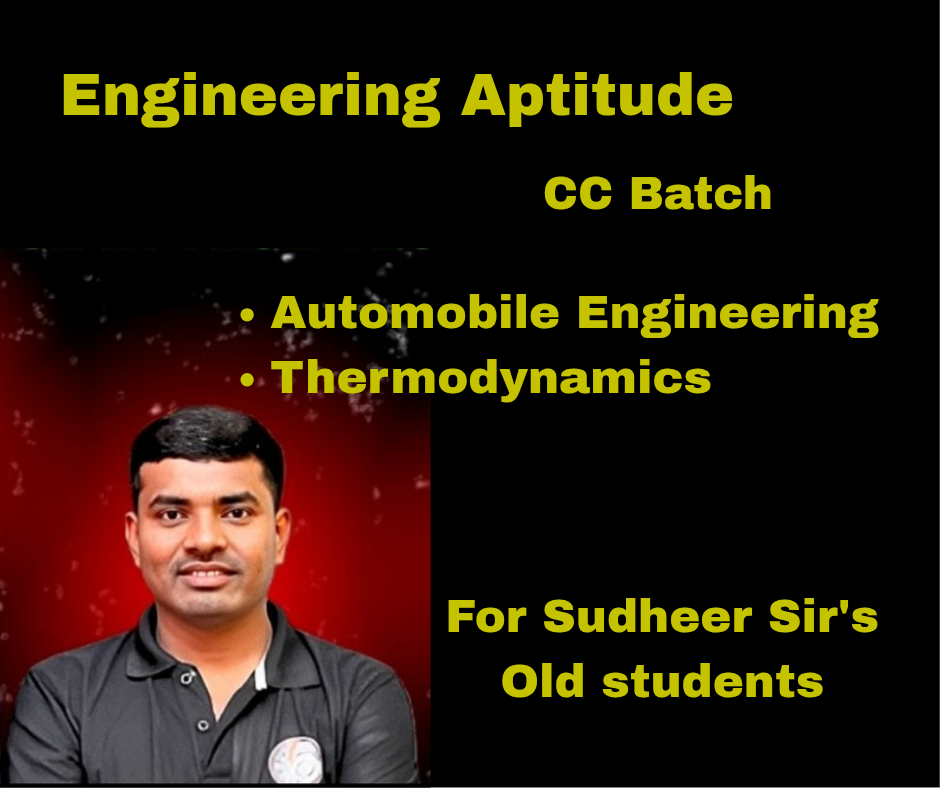 Engineering Aptitude CC Batch : TGSRTC MST 