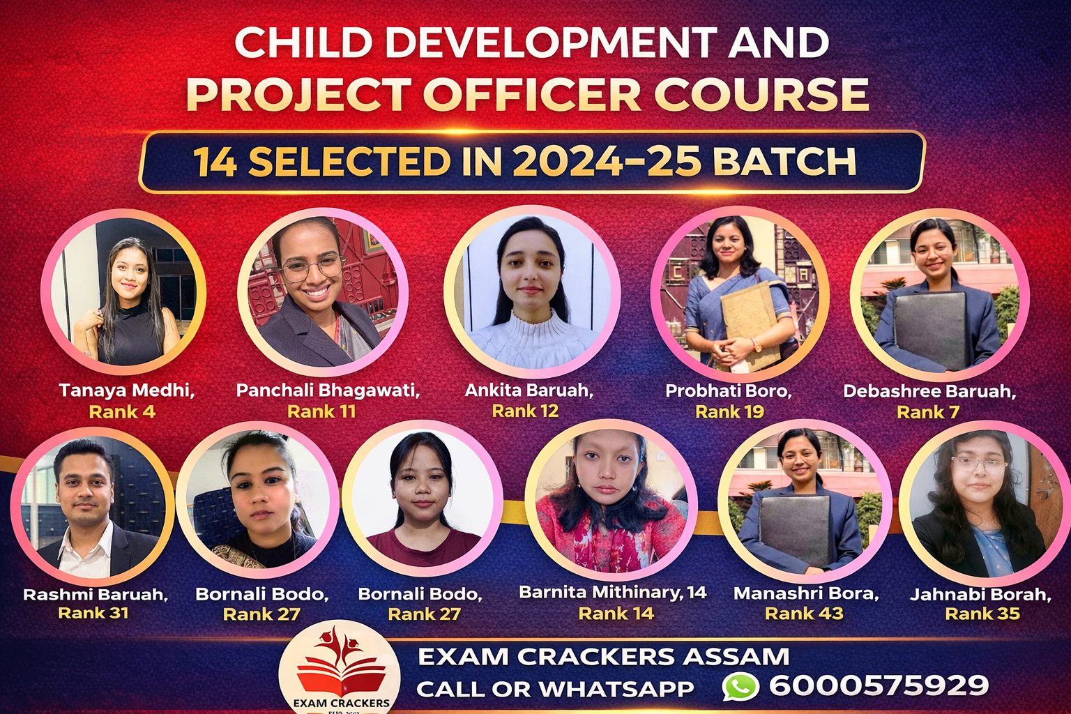 Child Development Project Officer & Allied Cadre (CDPO)