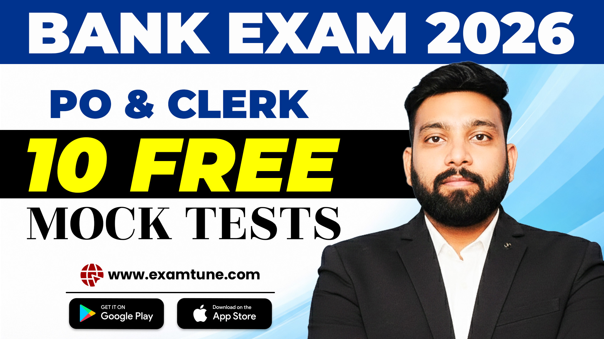 Bank Exam 2026 Free Mock Test – PO & Clerk Exam Test Series