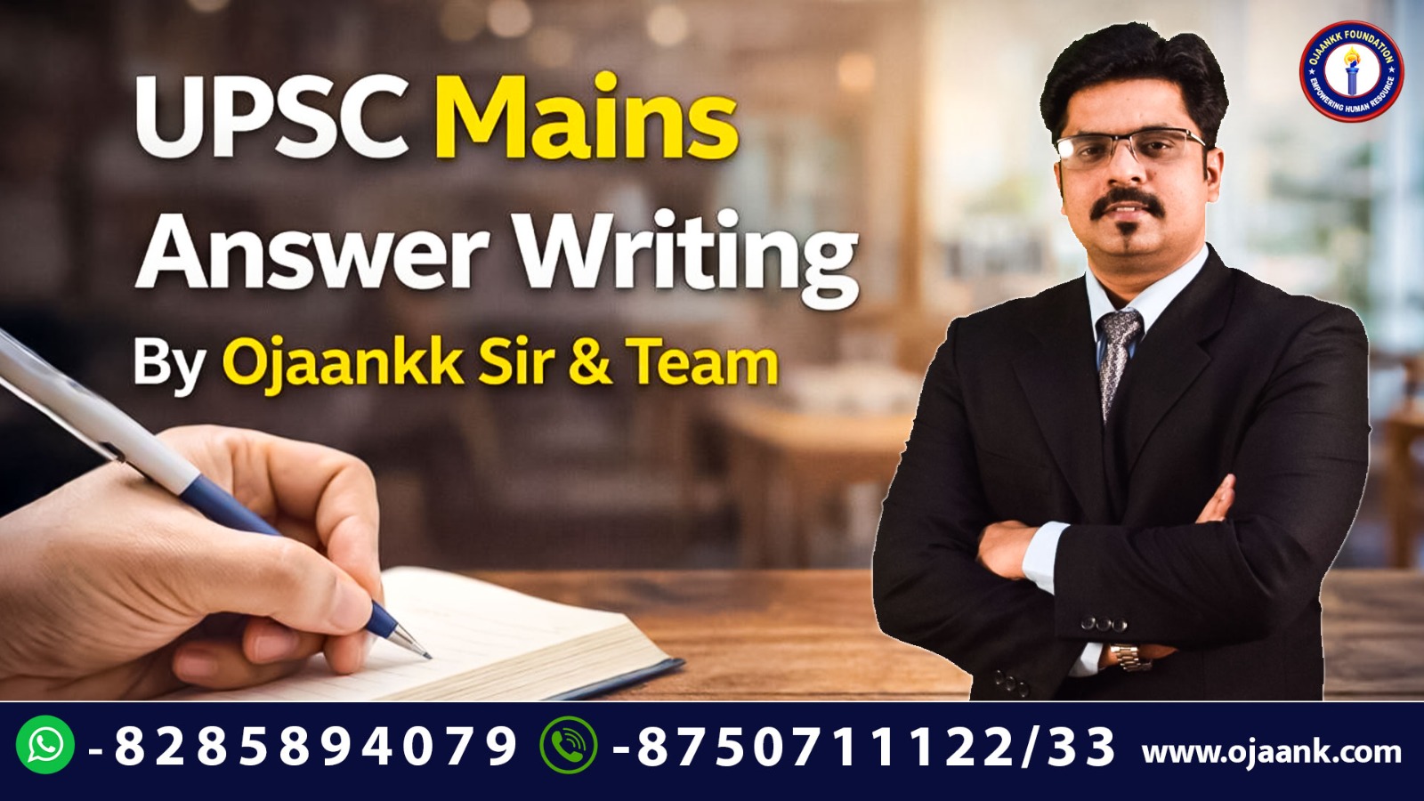 Free Answer Writing with Ojaank Sir
