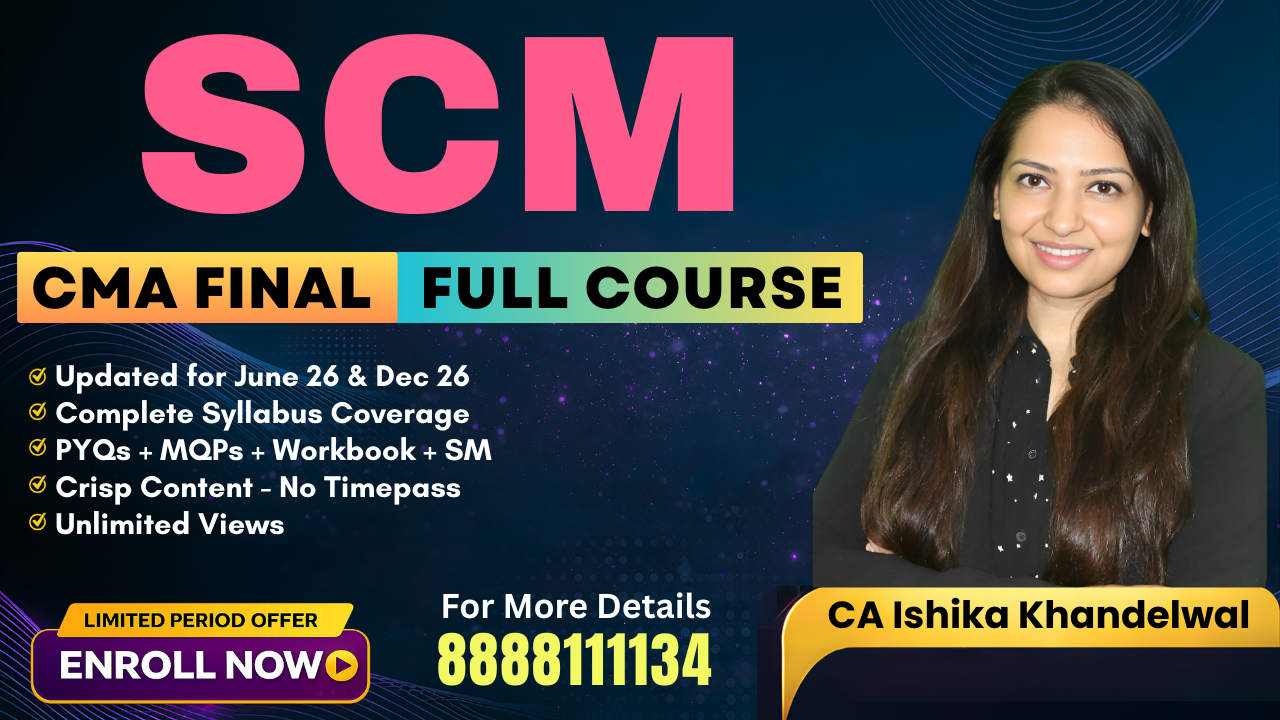 Strategic Cost Management | CA Ishika Khandelwal | CMA Final
