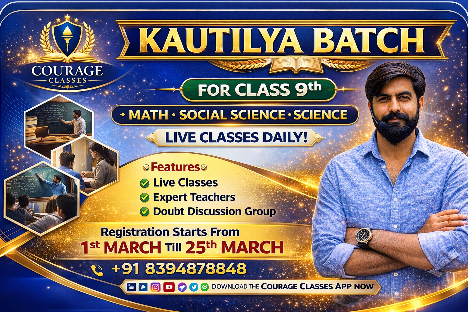 Class 9th - KAUTILYA BATCH