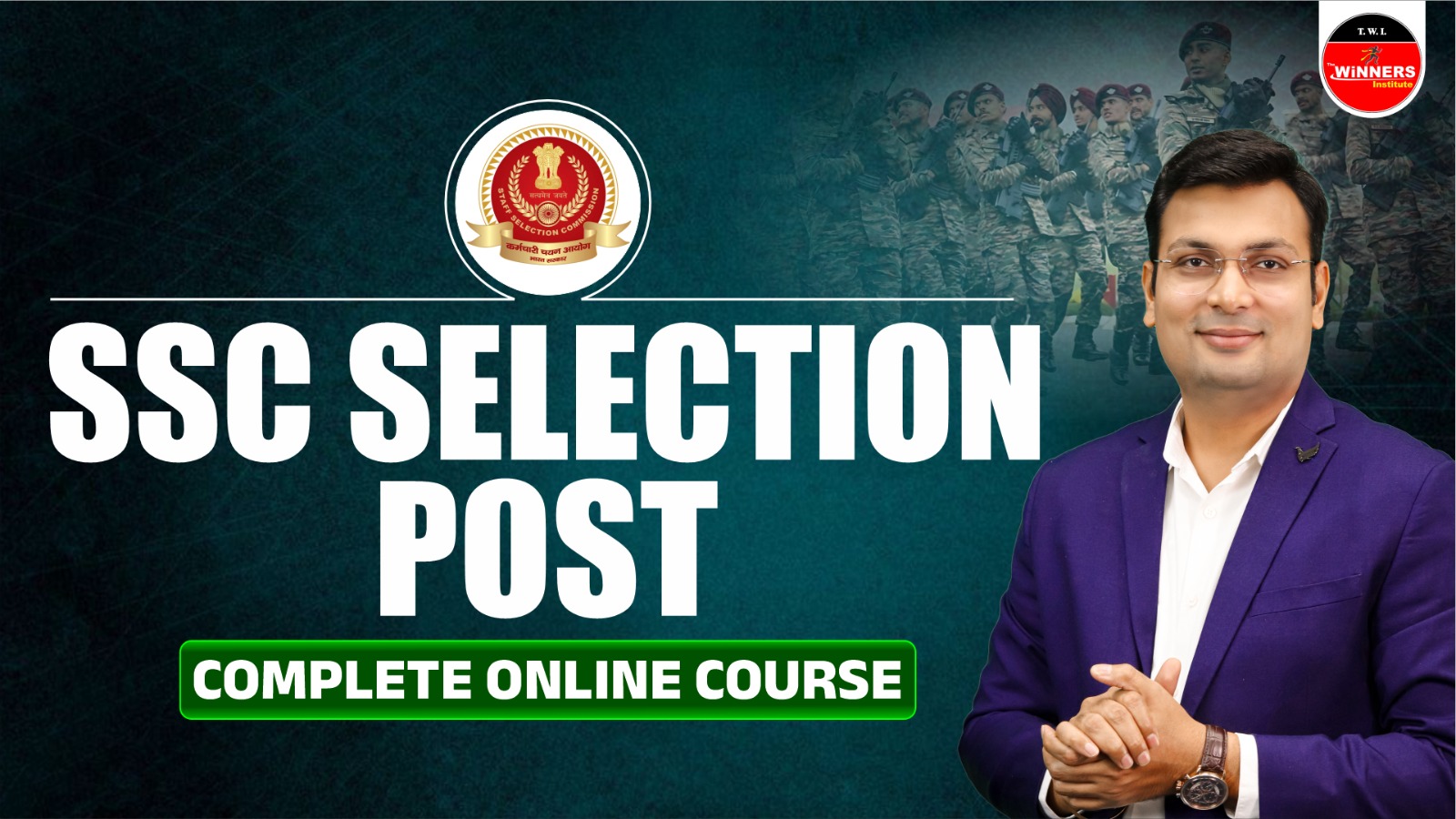 SSC Selection Post Live Online Course (SPT1125)