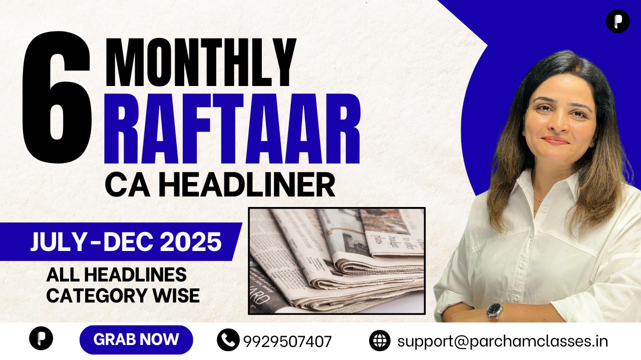 6 MONTHLY RAFTAAR CA HEADLINER JULY -DEC 25